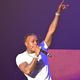 DaBaby performs onstage during “Rolling Loud Presents: DaBaby Live Show Killa” tour on December 04, 2021 in Atlanta, Georgia.